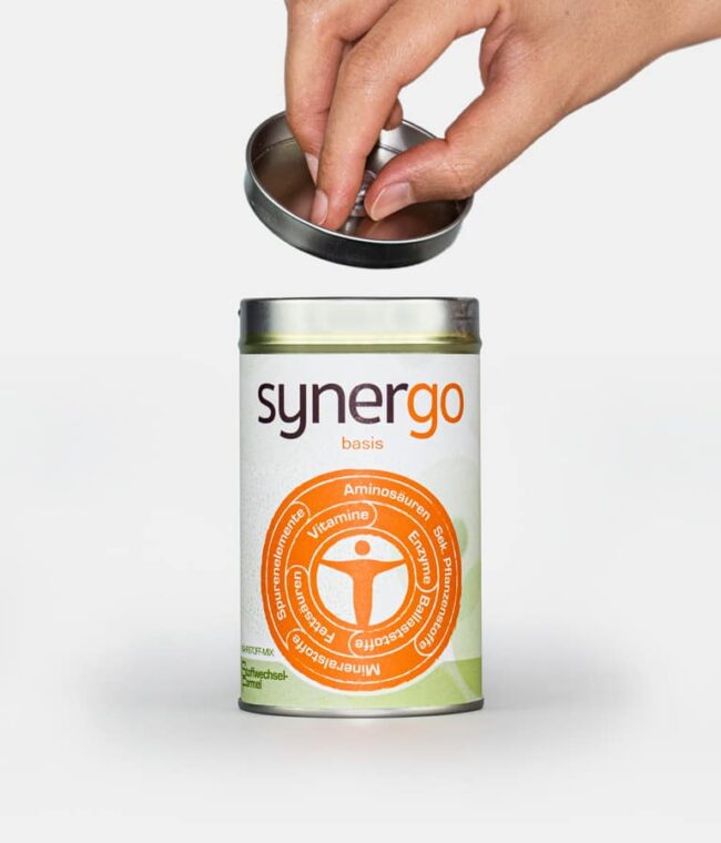 Synergo basis - Nährstoff-Mix: Stoffwechselformel mit Frischeverschluß