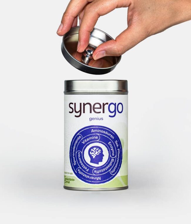 Synergo genius - Nährstoff-Mix: Gedächtnisformel mit Frischeverschluß
